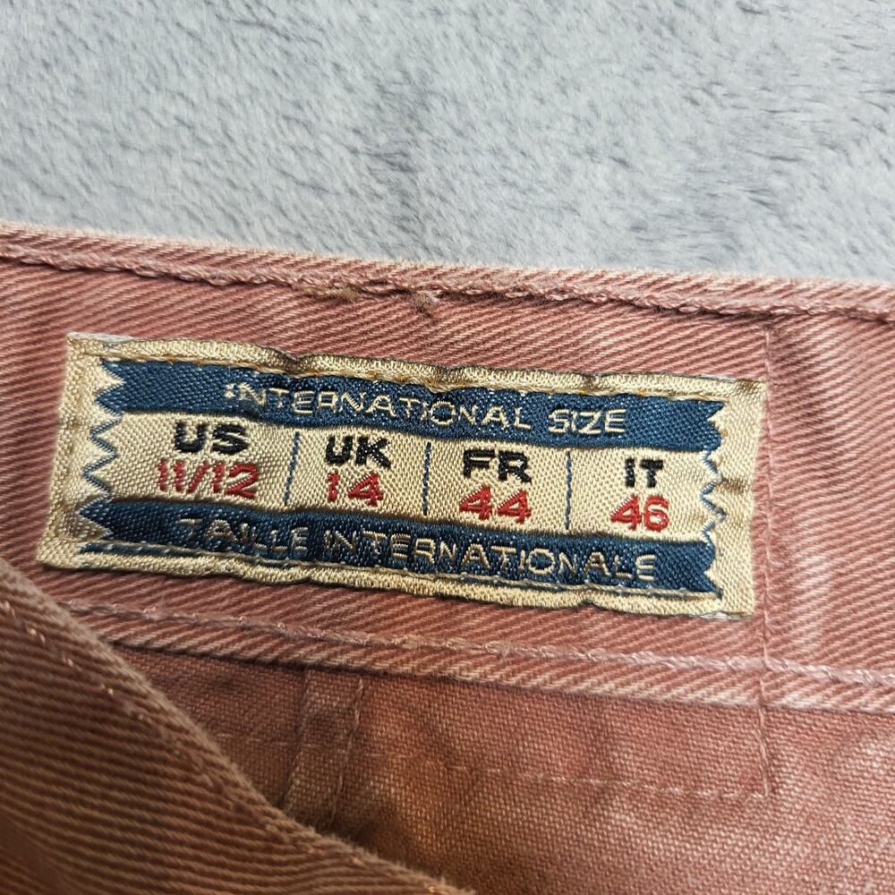 Vintage Express Jeans Womens 12 Pink Mom Relaxed High Rise 30 Inseam - Picture 5 of 11